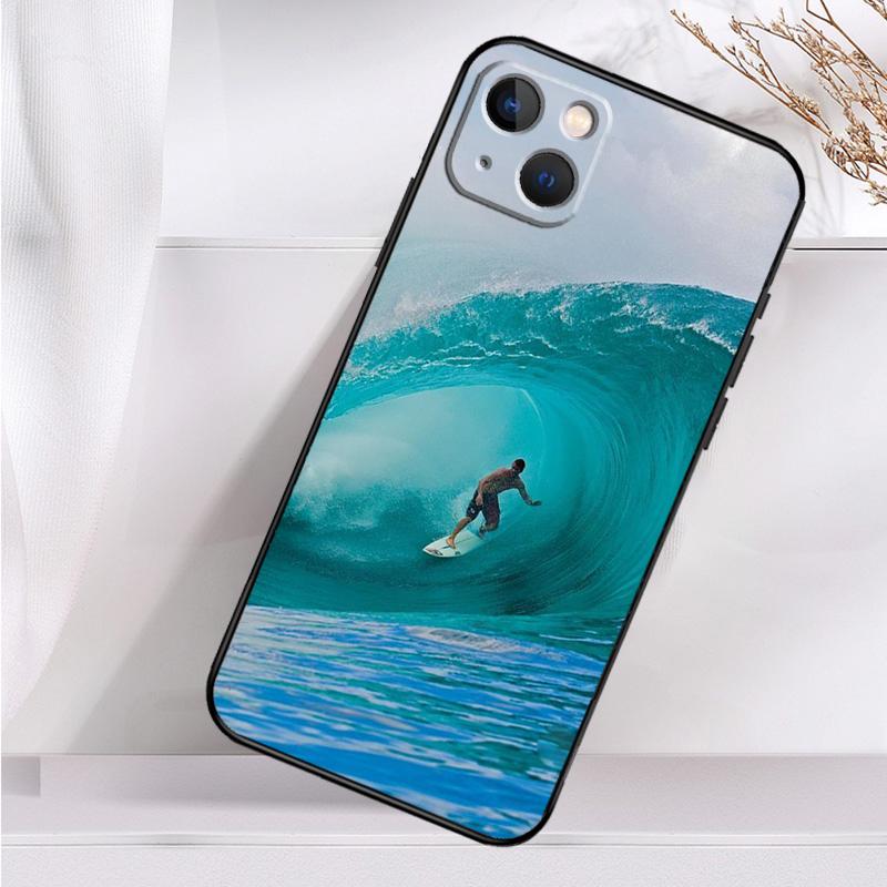 California Surfing Waves Phone Case For iPhone 14 13 12 11 16 15 Pro Max Plus Mini 7 8 X XR XS Max Soft Cover