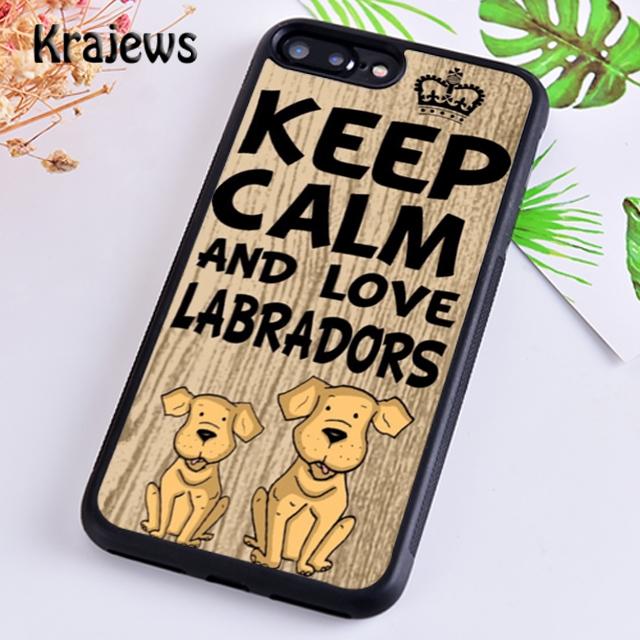Krajews Cute Labrador Puppy Dog Phone Case Cover For iPhone 17 Air 16 15 14 plus 12 pro max coque Shell Fundas