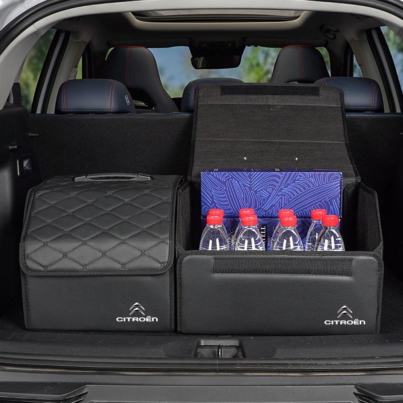 TXBB4 Car Trunk Organizer Box Foldable Storage Tidying Bag Accessories For Citroen C1 DS3 C2 C3 Vts C4 Saxo C4L C5 C6 C8 Xsara C3-XR