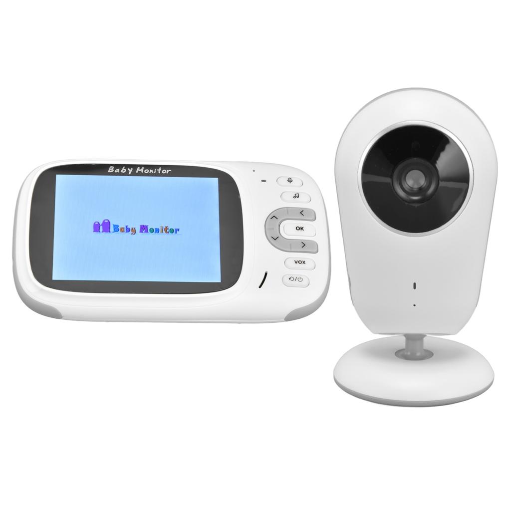 Радионяня 3.2in Беспроводной многофункциональный будильник с мониторингом температуры Интерком Видеозвонок