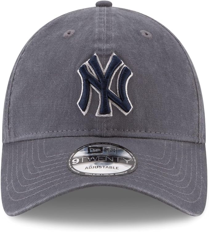 Регулируемая модель США 60235294 [New Era] Кепка, Шляпа, Янкис, Угольный, Ремешок, Кепка, [Товар]