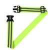 EcoRide World Reflective Reflective Fluorescent Safety Adjustable for Kids and Nighttime Fluorescent Sash, Belt, Belt, Running, Cycling, Adults,