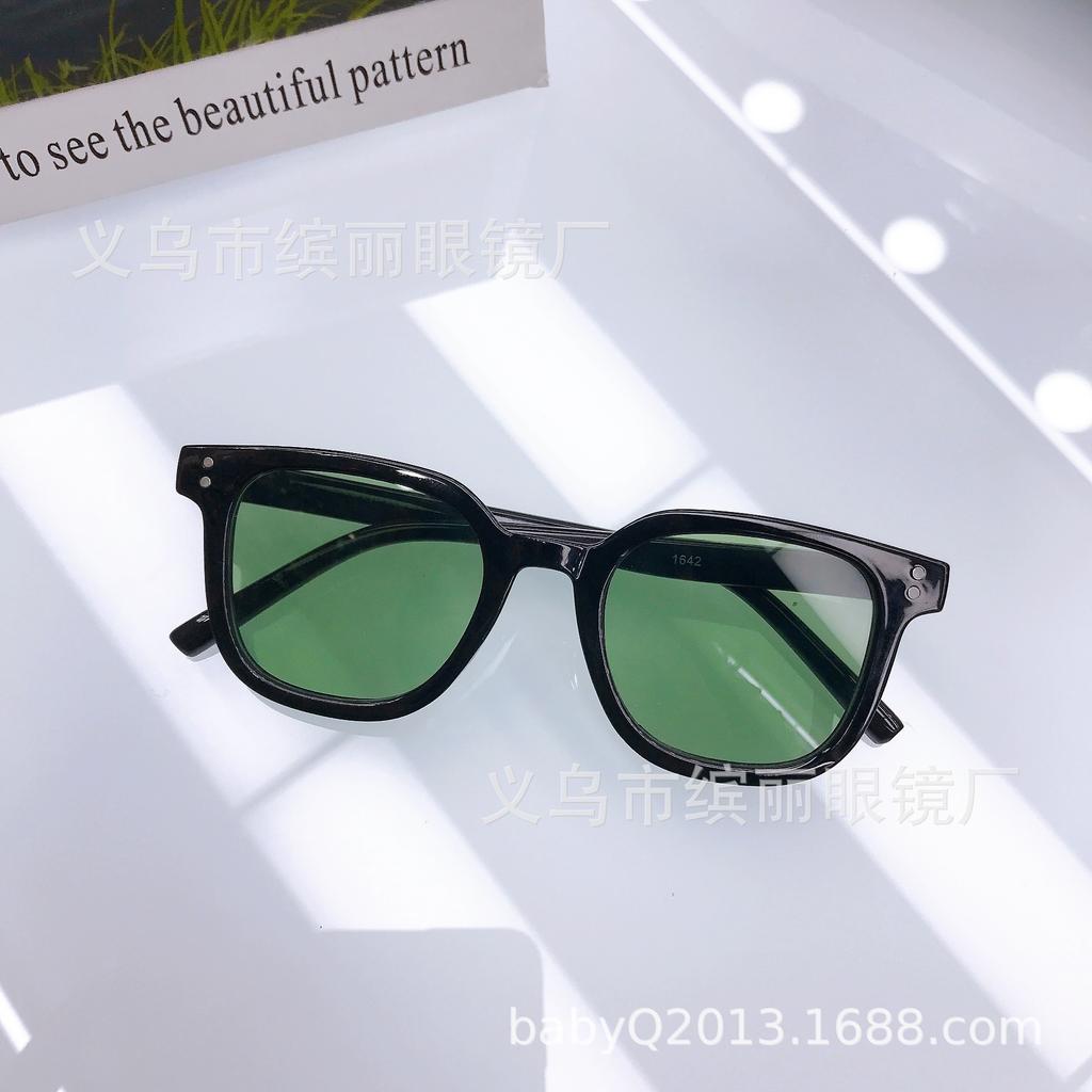 Квадратные солнцезащитные очки в большой оправе, простые, артефактные, детские солнцезащитные очки, мужские и женские, модные, детские, ретро, детские солнцезащитные очки