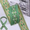 5cmx1Yard Ribbon Ethnic Style Woven Jacquard Craft Neckline Embellishment Garment Accessories Curtain Decor Multiple Colors