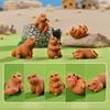 Micro Landscape Mini Figurines Landscaping Groundhog Simulation Wildlife Resin Crafts Small Accessories Tabletop Ornament