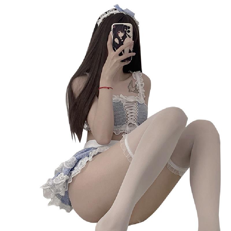 Sexy female lace sex stockings transparent knee stockings three-dimensional lace sexy seduction stockings