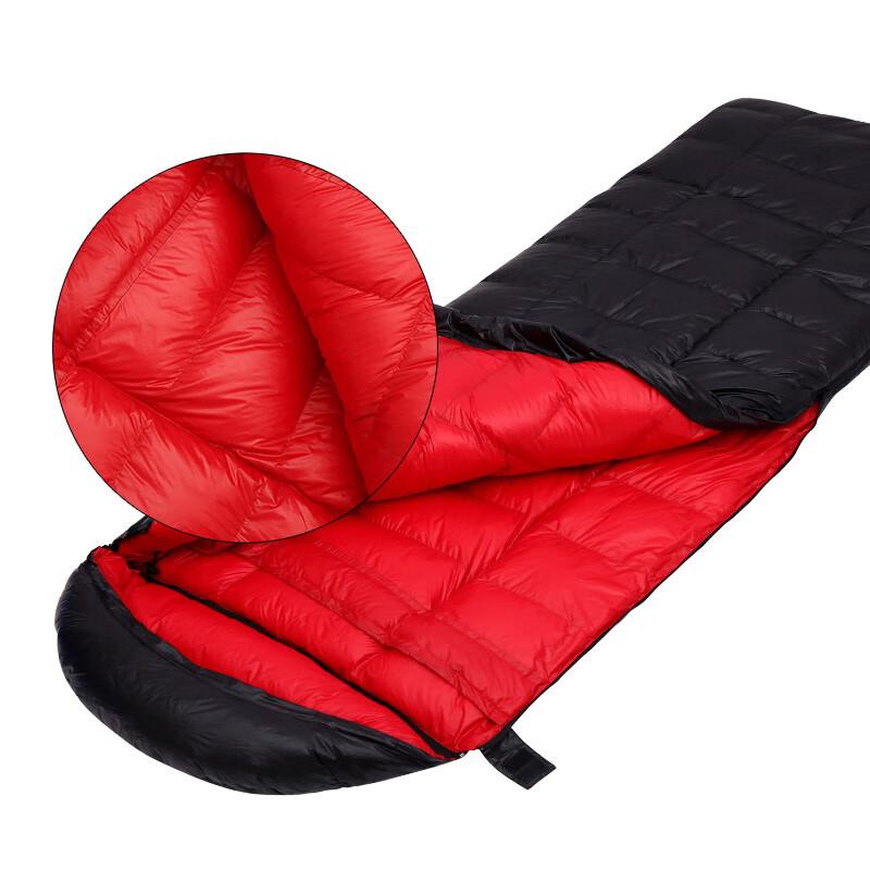Tri-polar Winter Duck Down Camping Sleeping Bag
