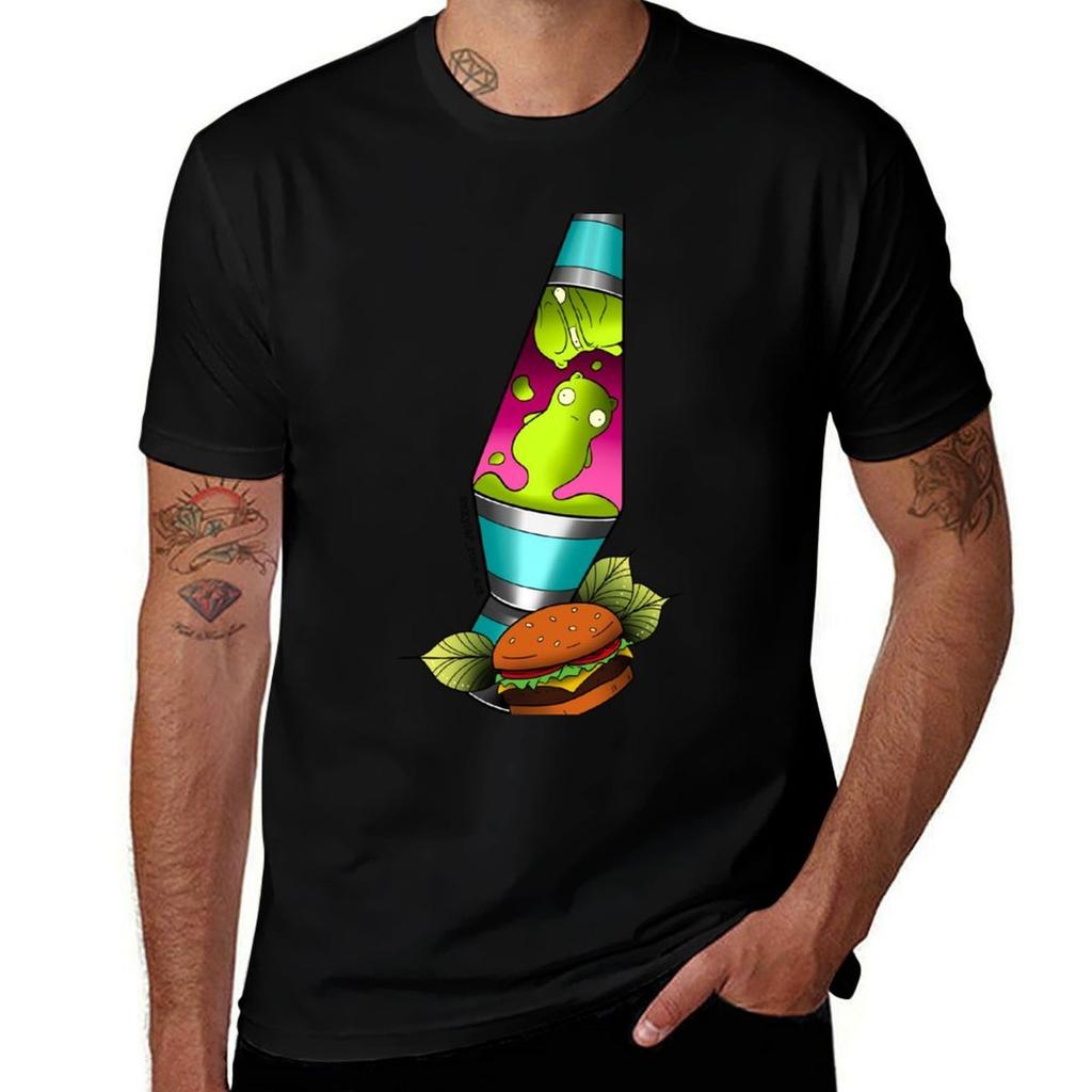 Kuchi Kopi Lava Lamp Tshirt Fashion Casual Short Sleeve Top