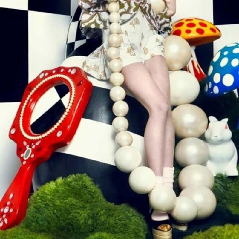 Гирлянда из гигантского жемчуга Свадебное украшение для демонстрации и фотофона