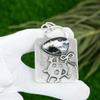 Friendship Day Sale 925 Sterling Silver Natural Zebra Jasper Handcrafted Pendant