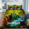 Детский пододеяльник наволочка игра Ninjagos постельное белье набор для взрослого мальчика девочки украшение спальни подарок одинарный двуспальный большой размер
