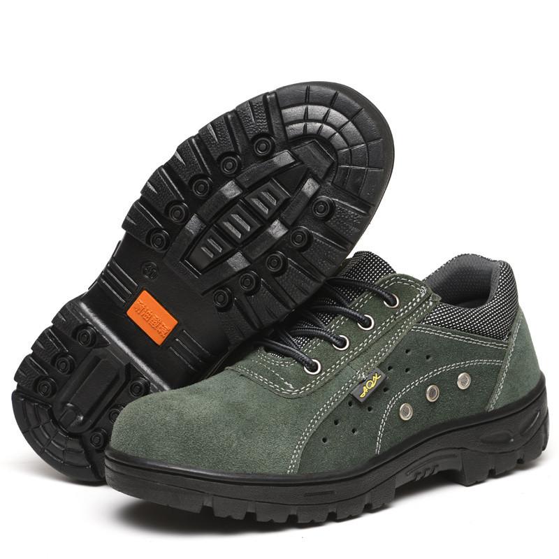 Labor Insurance Shoes Anti-collision and Anti-puncture Safety Protective Shoes Wear-resistant Work Shoes