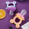 Baby Fruit Vegetable Food Bite Feeder Toddler Eat Extractor Pacifier Auxiliary Food Molars Gum Newborn Soonther Pacifiers