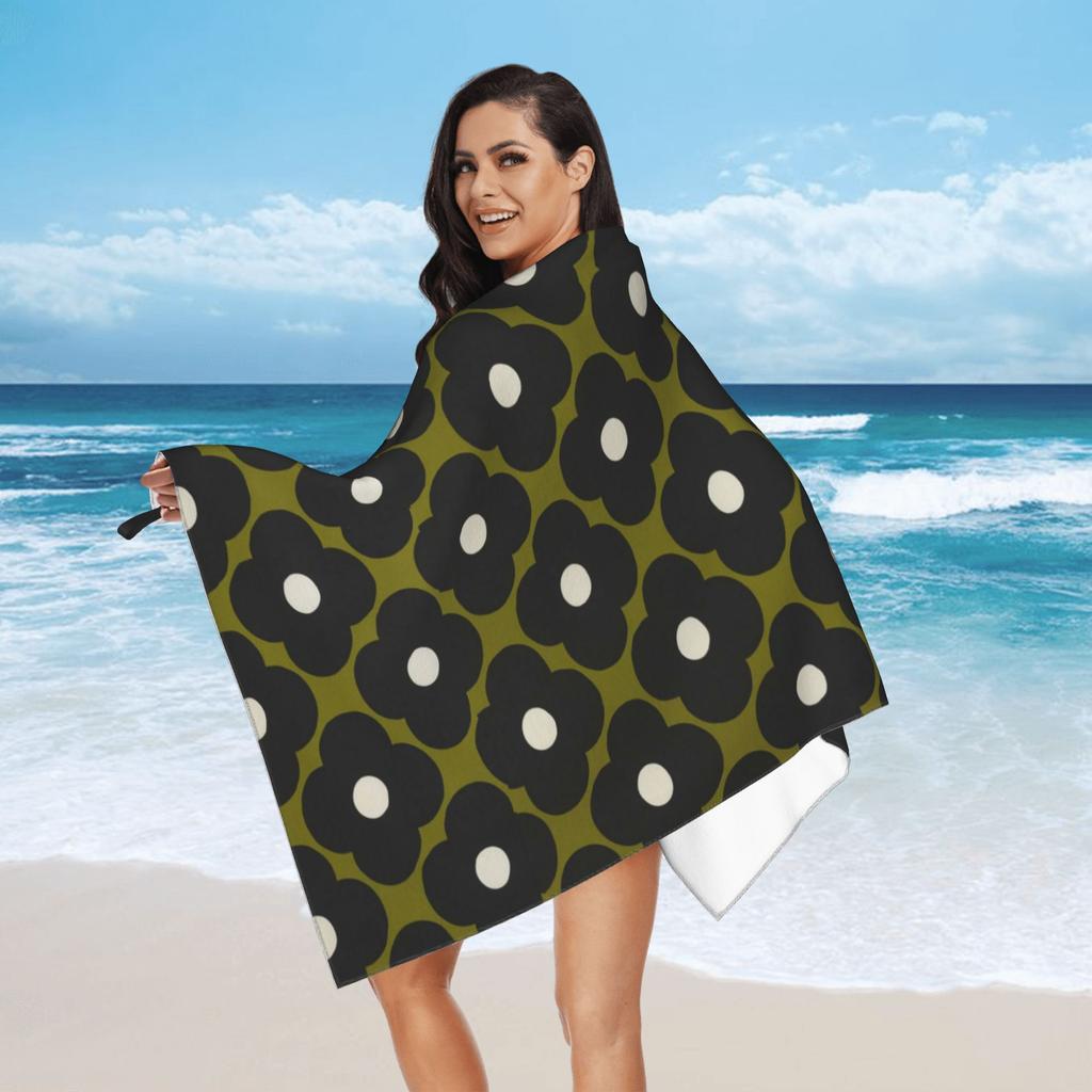 Kiely Orla Multisteam Flowers Beach Towel Soft Microfiber Quick Dry Absorbent Quick Towels For Mountain Climbing