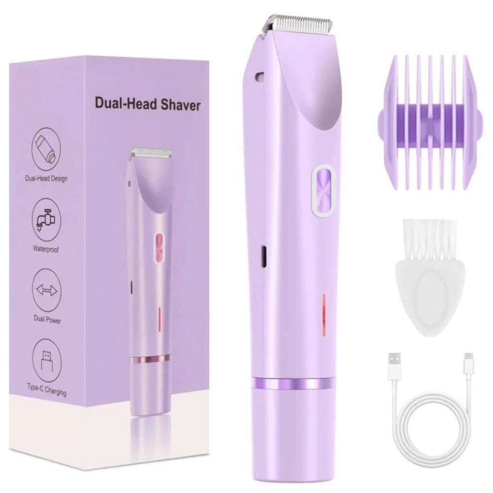 Dual-Head Bikini Trimmer Wet Dry Use Pubic Hair Shaver New Electric Trimmer Summer Use