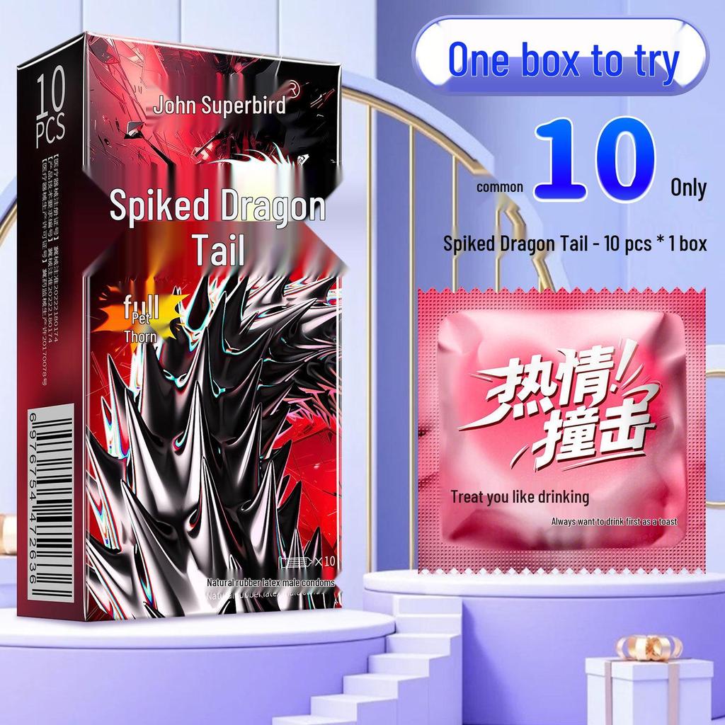 Q-Point Ultra-Thin 001 Long-Lasting Pleasure Delay Condoms with Hyaluronic Acid