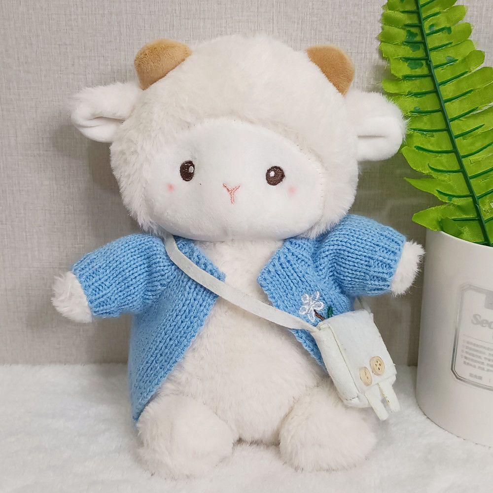 Интернет-звезда Поки Ягненок Плюшевая игрушка: Милая кукла Овечка Белль в наряде - Идеальный подарок для девочек