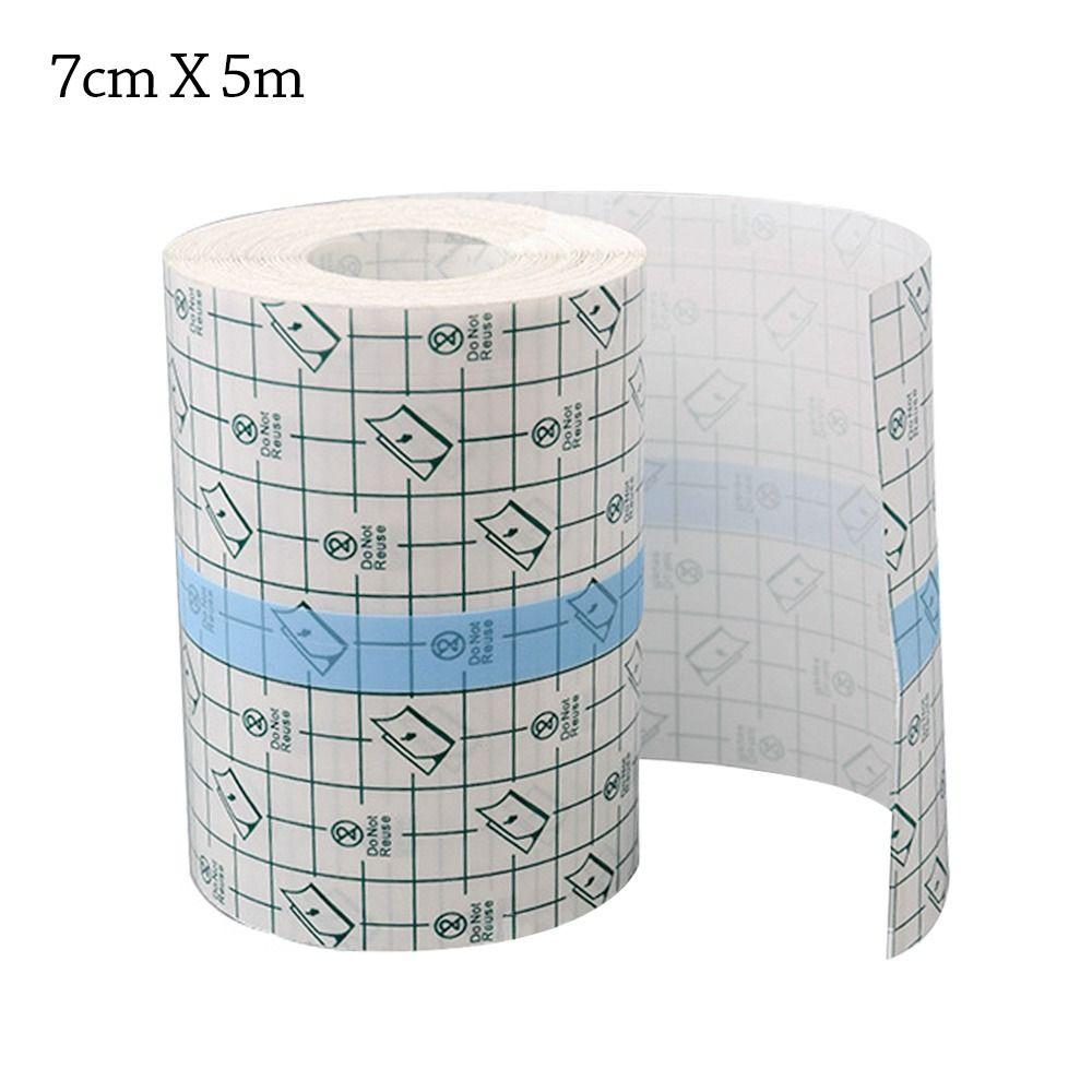 Воздухопроницаемая лента Водонепроницаемая повязка Прозрачная лента ПУ пленка Наклейка Эластичный клейкий бинт