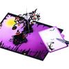 3D Pop Up Поздравительная открытка на Хэллоуин Нежная 3D Тыквенная пугало Поздравительная открытка на Хэллоуин для сезонной вечеринки