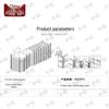 Portable Foldable Blast/Flood Control Wire Cage