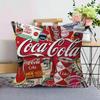 C-Coca Logo C-Colas Pillow Cover For Bedroom Room And Living Room Sofa Decorative Cushion Cover