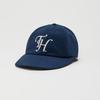 TRAFFIC HARMONY WOOL BLEND TH APPLIQUE LOGO DEEP-FIT 6-PANEL cap_NAVY