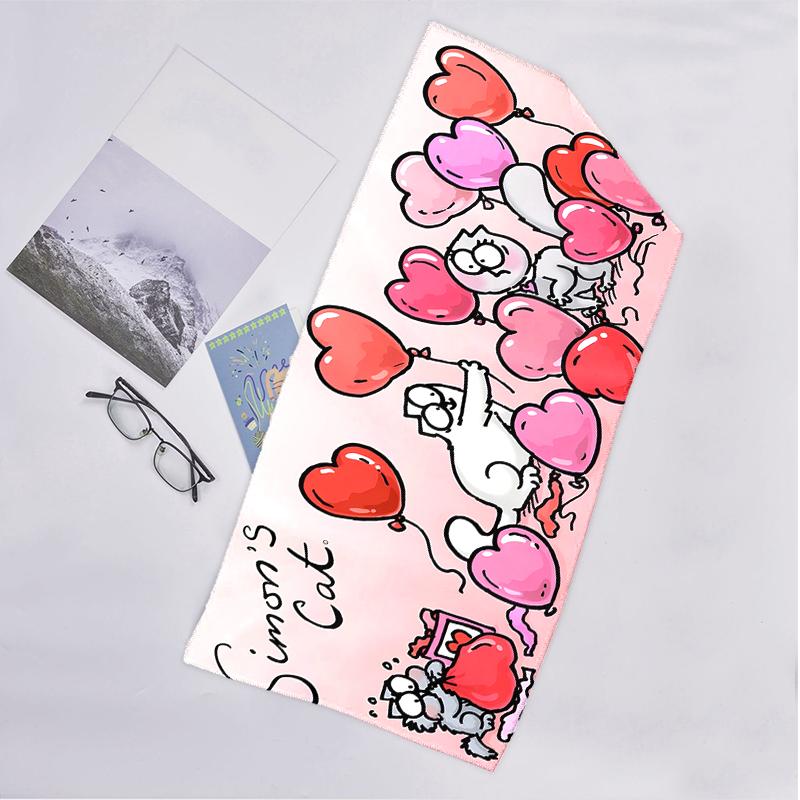 Simon'S Cat Fashion Beach Towel: Ideal for Summer Adventures Soft, absorbent and quick drying suitable for swimming and bathing