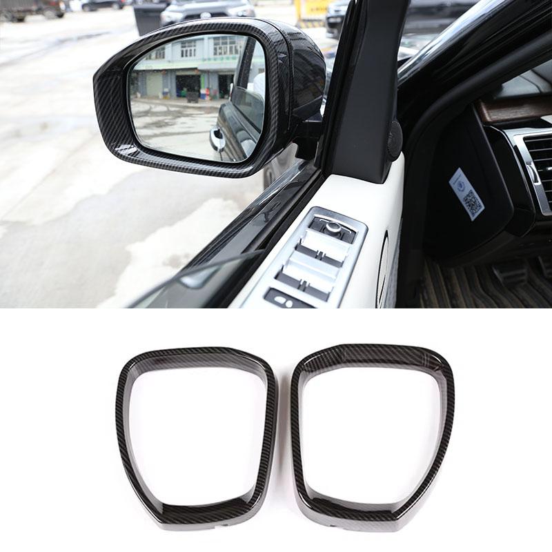 For Land Rover Range Rover Sport 2014-2017 ABS Carbon Fiber car dashboard center console gear panel decorative cover sticker kit