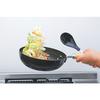 Summit Industries Iron Pan Style Spill-Resistant Stir-Fry Pan, 29cm