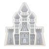 European Style Castle Candle Silicone Mold House Building Cake Chocolate Silicone Mold Soap Castle Resin Gypsum Mold 2024