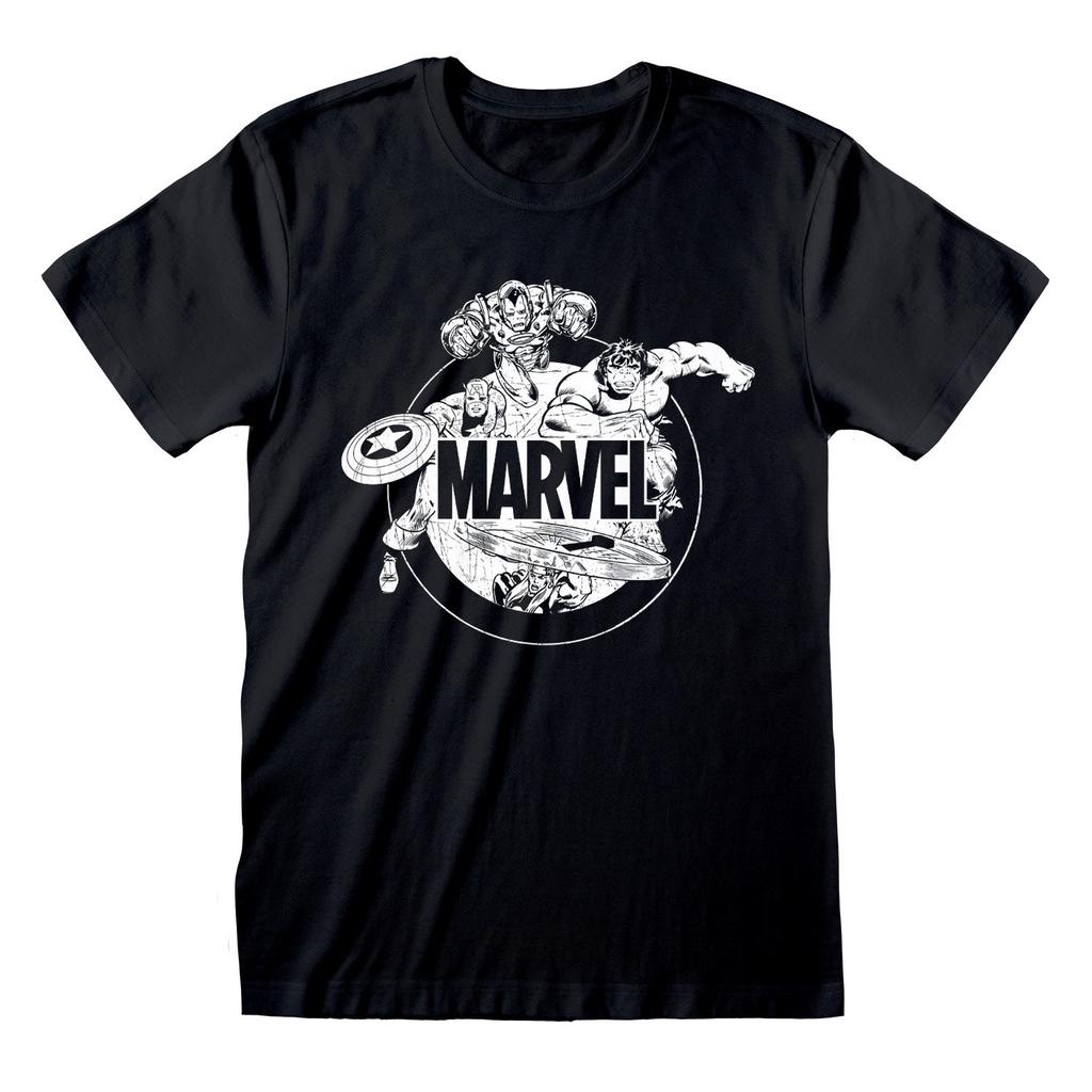 Marvel Comics Unisex Adult Characters T-Shirt