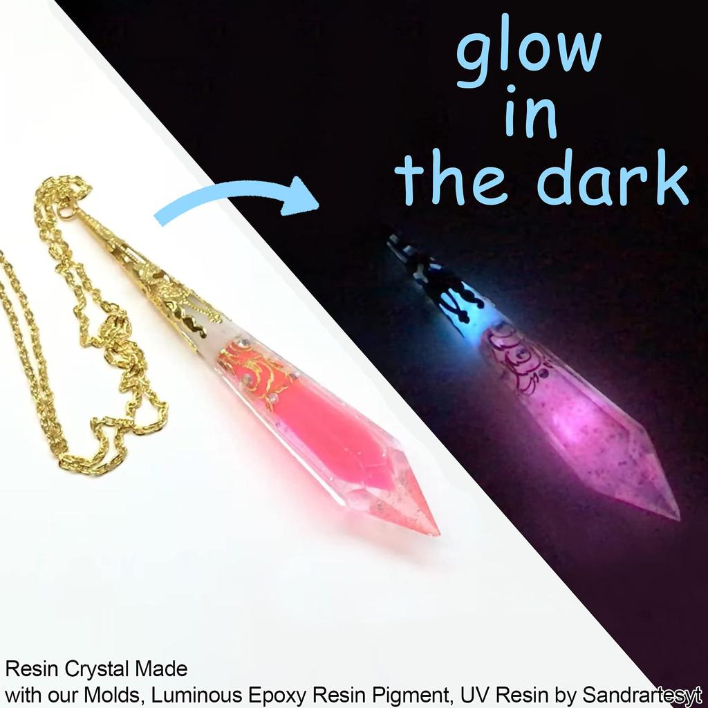 FUNSHOWCASE Силиконовый набор маятников, комплект из 12 бусин с колпачками для натуральных УФ-эпоксидных ювелирных изделий, глиняные формы, (220 Включено), Кристаллы, Камни, Минералы,