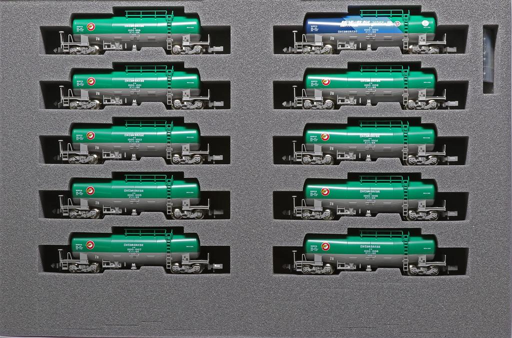 KATO N Gauge Taki 1000 Late Type 1000th Commemorative Painted Set Railway Model Freight Car 10-Car 10-1750
