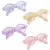 Plastic Round Transparent Glasses Doll Accessory Doll Mini Glasses Doll Round Glasses  Children Toy