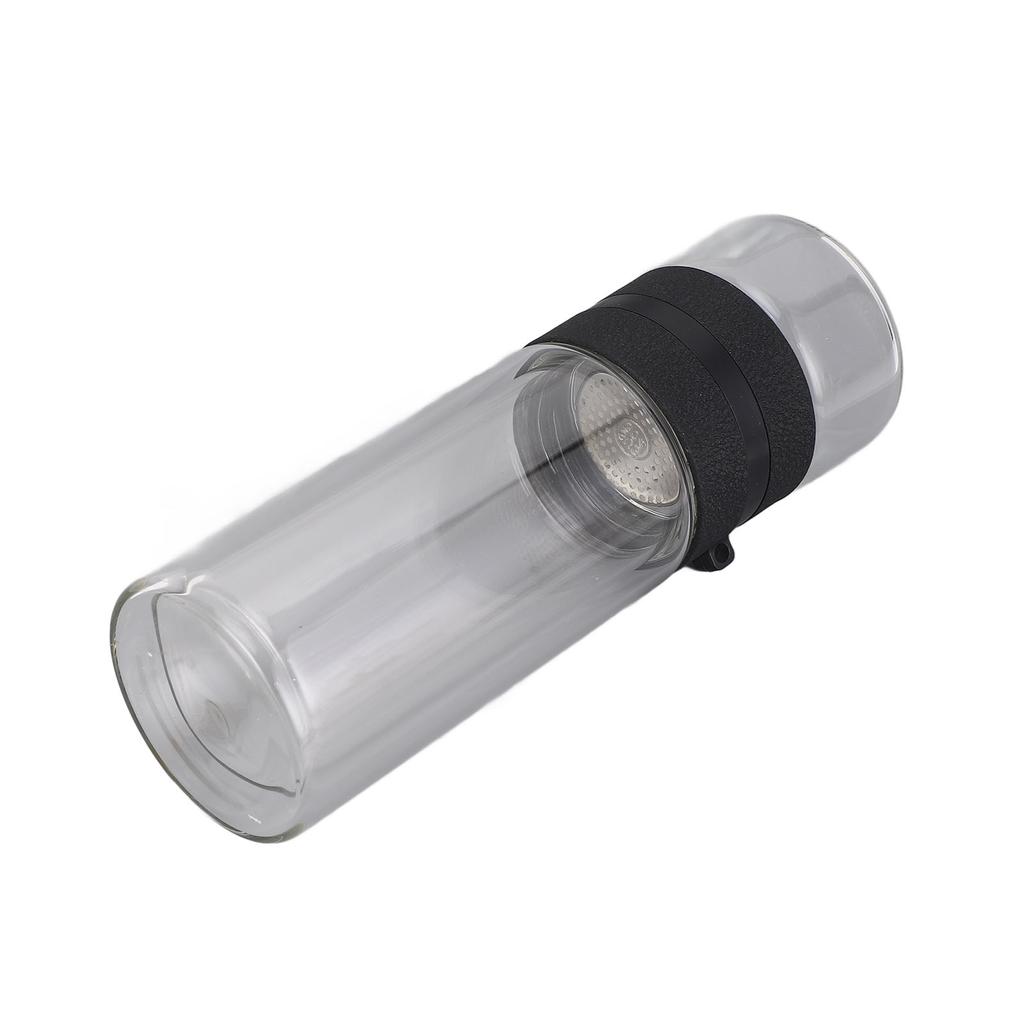 Бутылка для разделения чая, стеклянная бутылка для заваривания чая с двойными стенками, бутылка для воды, принадлежности для питья в офисе