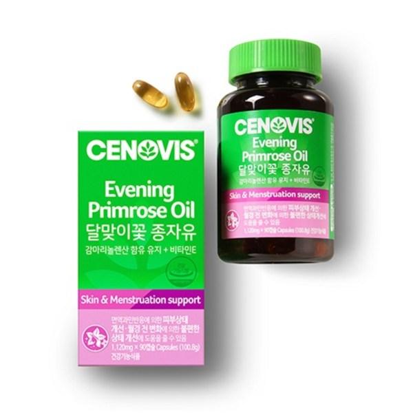 Cenovis Масло примулы вечерней, гамма-линоленовая кислота, 90 капсул, 1 шт., корейский незаменимый продукт здорового питания