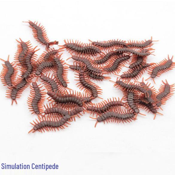 Реалистичные игрушки-розыгрыши в виде насекомых: Таракан, Многоножка, Геккон, Скорпион