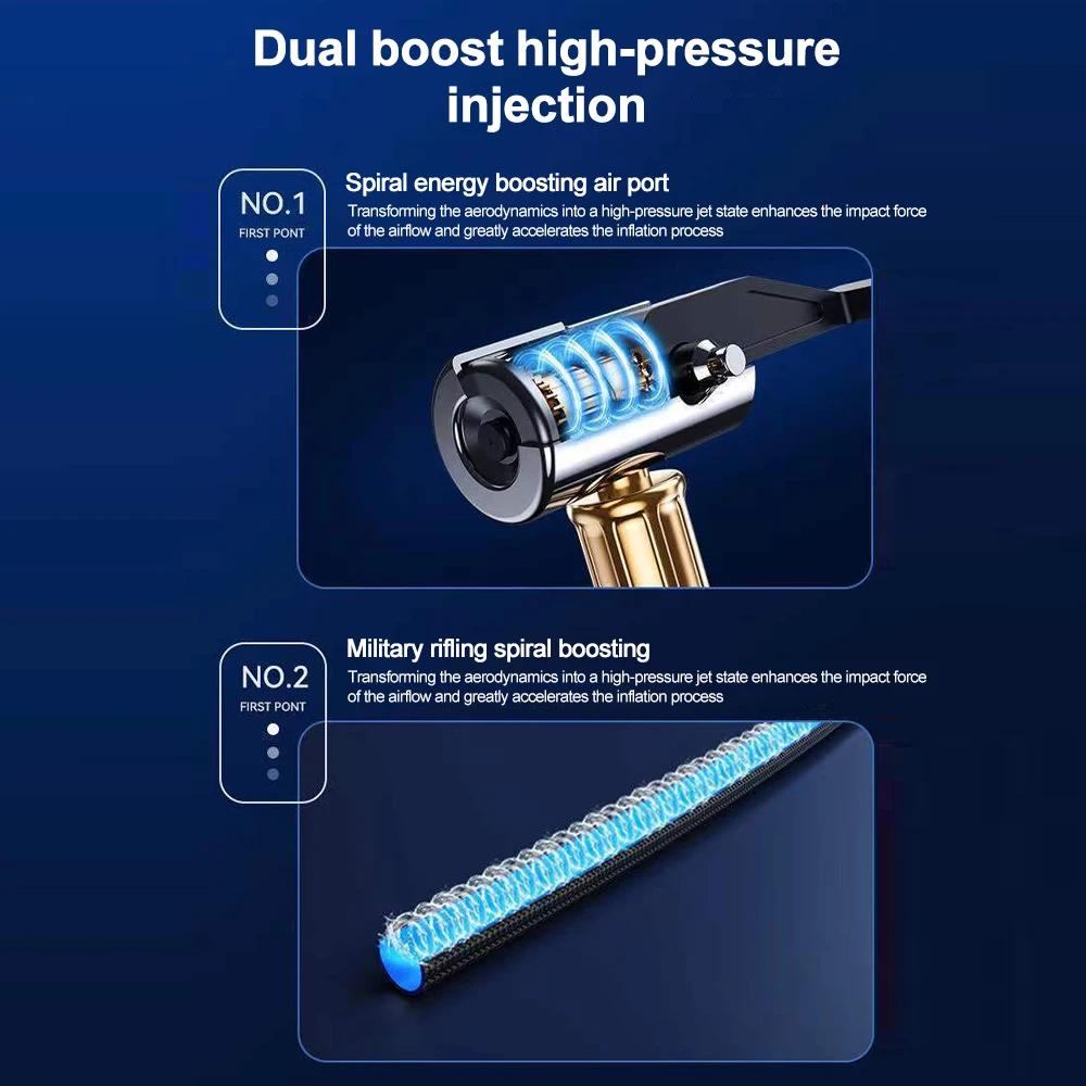 Портативный беспроводной электрический автомобильный воздушный компрессор для накачивания шин насос для мотоцикла велосипеда лодки AUTO Tire Balls