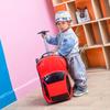 Детский 18-дюймовый чемодан ручной клади NaughtyChild с дизайном автомобиля