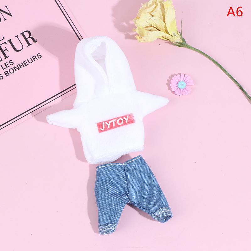 1pc 16cm Bjd Doll Clothes High-end Dress Up Can Dress Up Fashion Doll Clothes Skirt Suit Best Gifts for Children DIY Girls Toys