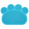 ПВХ коврик для кошачьего туалета для собак, водонепроницаемый противоскользящий коврик в форме лапы, миска для столовых приборов, товары для домашних животных