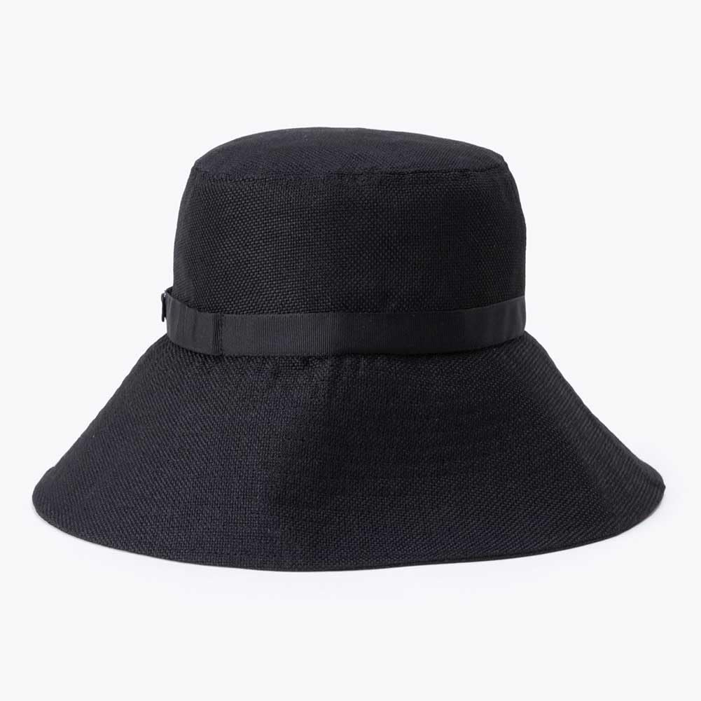 The North Face Hike Broom Removable Chin Size M Hat, Unisex, Straw, Compact, Washable, Strap, Black,