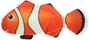 Kainuma Sangyo Dancing Fish Dog Toy for Small Replacement Clownfish Cover Dogs,