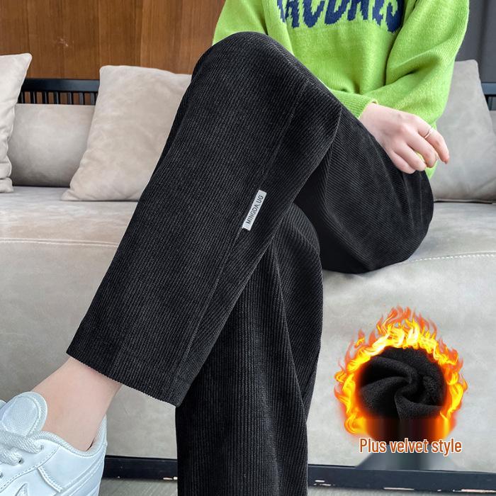 Женские узкие брюки-гаремы - Стильные узкие прямые штанины для осени, весны и зимы 2025