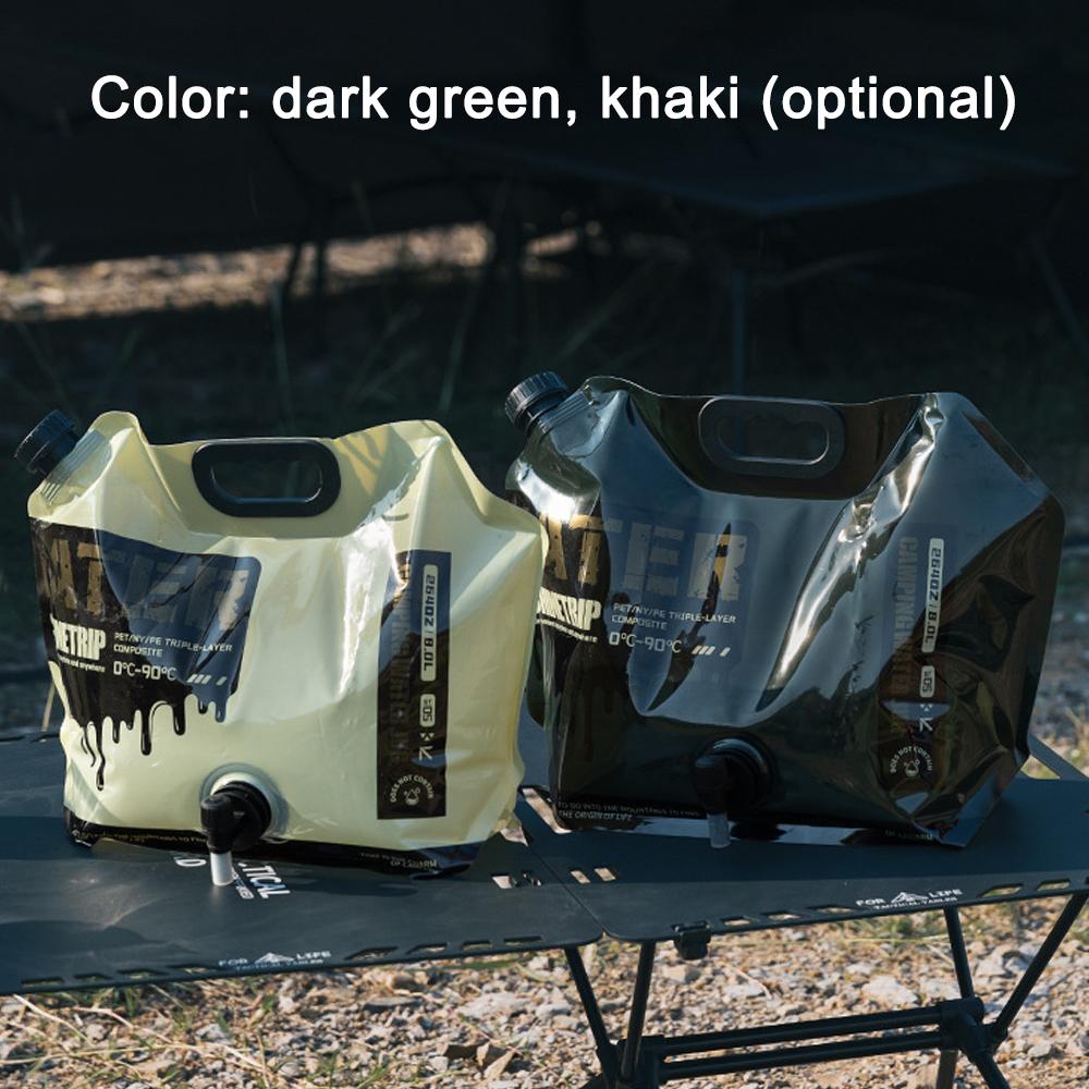 Наружная сумка для воды для кемпинга, пикника, пищевые материалы, портативная сумка для хранения воды большой емкости с