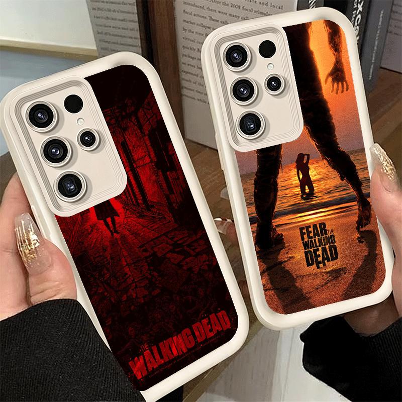 Phone Case for Samsung Galaxy S26 S25 Ultra S24 FE The Walking Deads Shell S23 Plus S22 + S21 S20 5G Soft Silicone Funda
