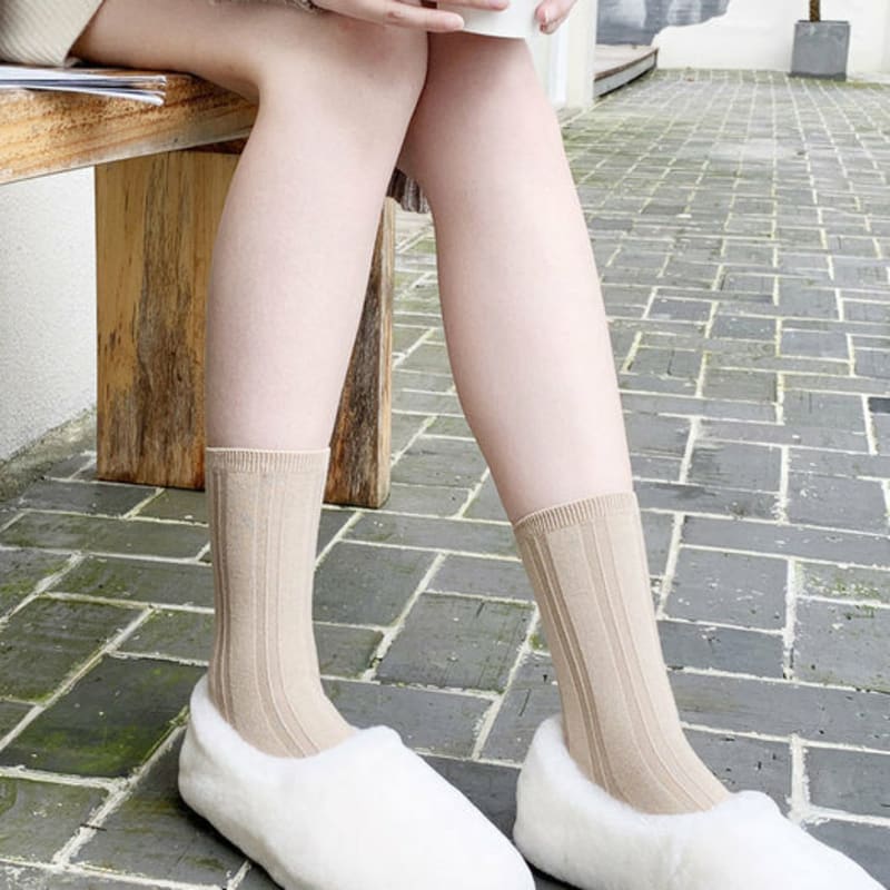 ANGEL SOCKS 1259 Большие носки в рубчик