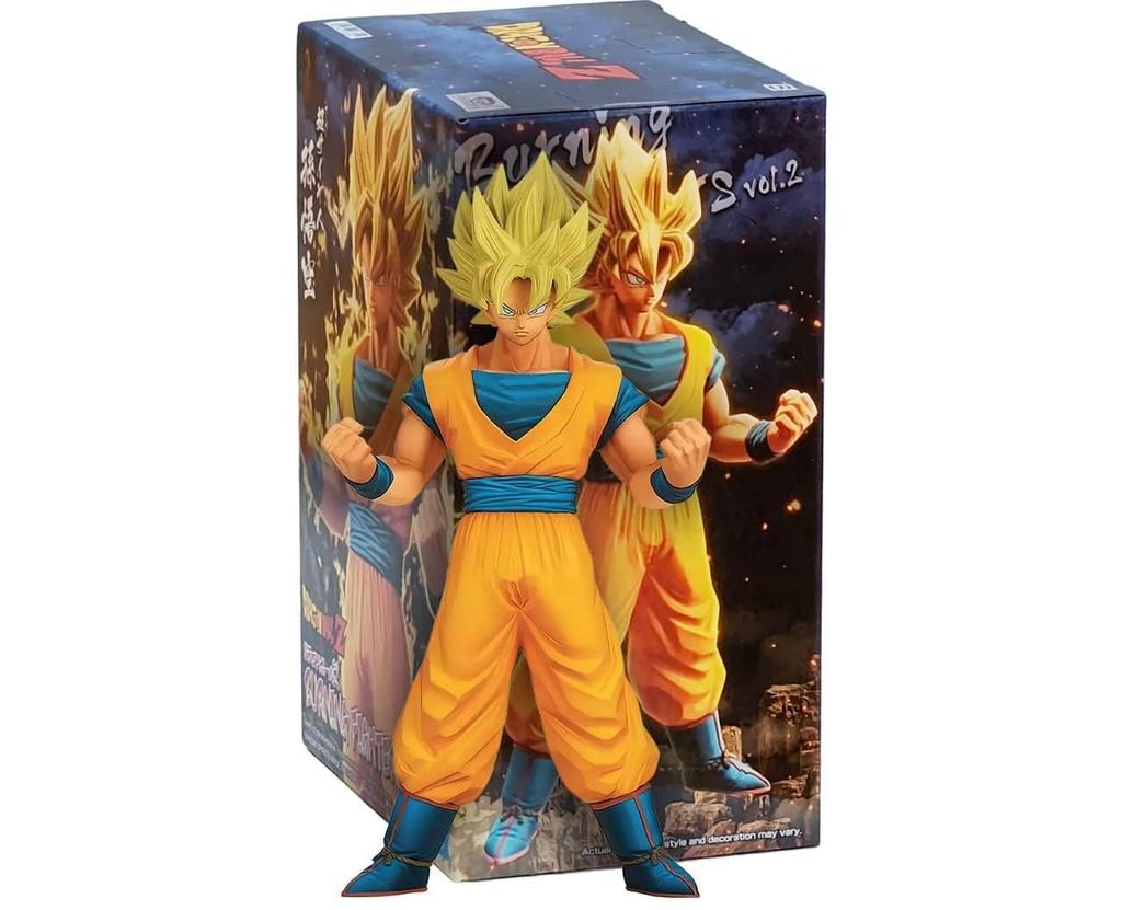 BANPRESTO Dragon Ball Z - Son Goku - Figure Burning Fighters 15cm Vol.2