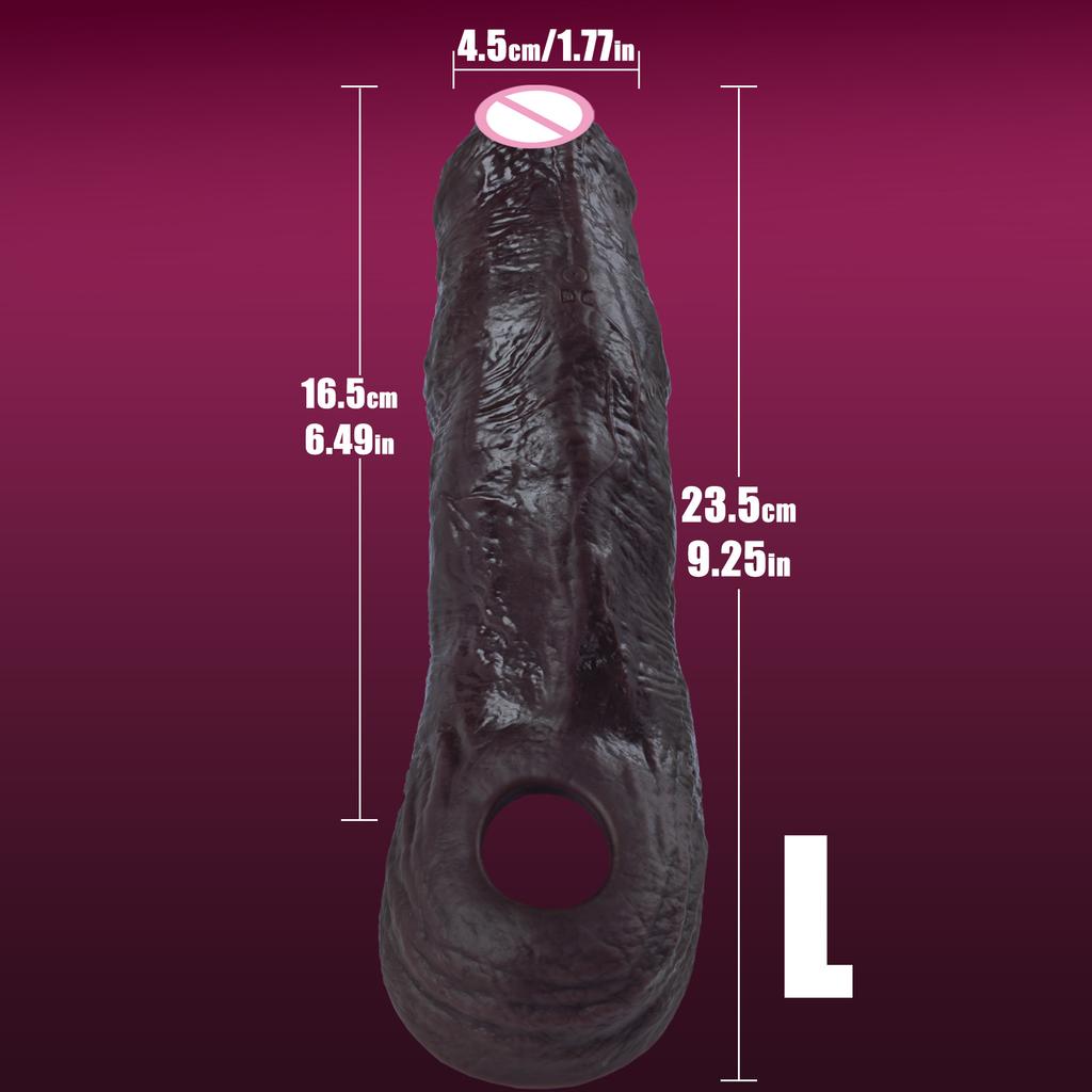 Товары для взрослых Рукав для члена Рукав для члена для мужчин Силиконовый Многоразовый Задержка Эякуляции Рукав для пениса для мужчин Кольцо на член Секс-игрушки