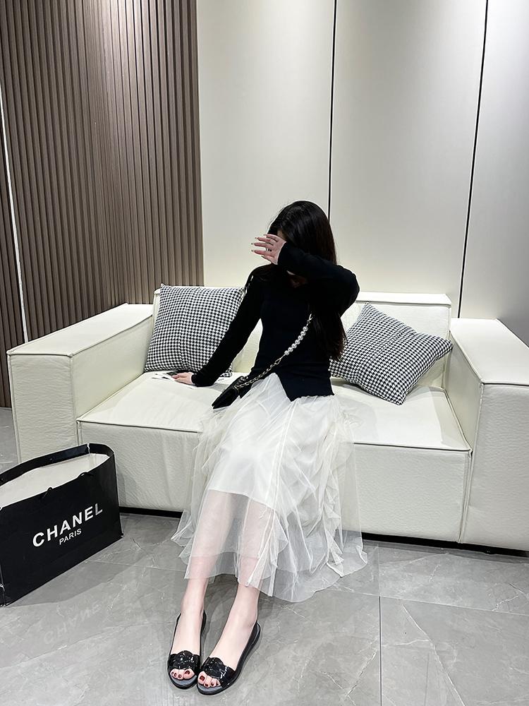 TUINANLE Women Wedge Sandals Summer Open Toe Jelly Shoes Anti-slip Casual Ladies Platform Shoes